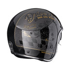CASCO SCORPION BELFAST EVO CARBON ZIPPY NEGRO-DORADO