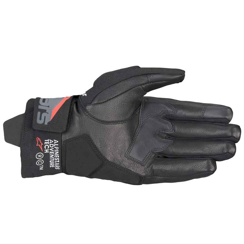 Guantes Alpinestars Corozal V3 Drystar® Negro / Gris / Rojo Flúor