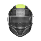 CASCO INTEGRAL NOX MENTOR N402 NEGRO AMARILLO