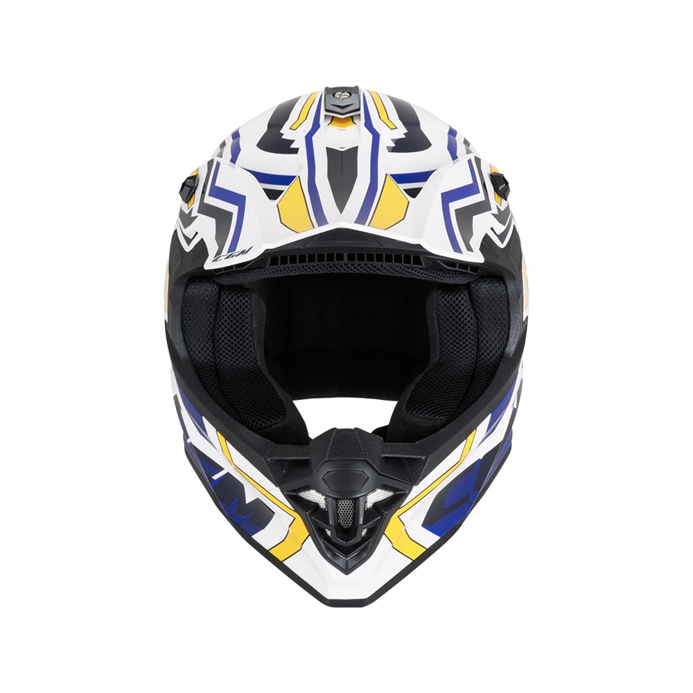 Casco CGM 367G Motocross Blanc Azul Imagen principal del producto