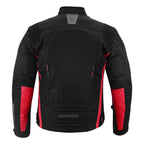 CHAQUETA DE MOTO TEXTILE MZONE VALECO NEGRO