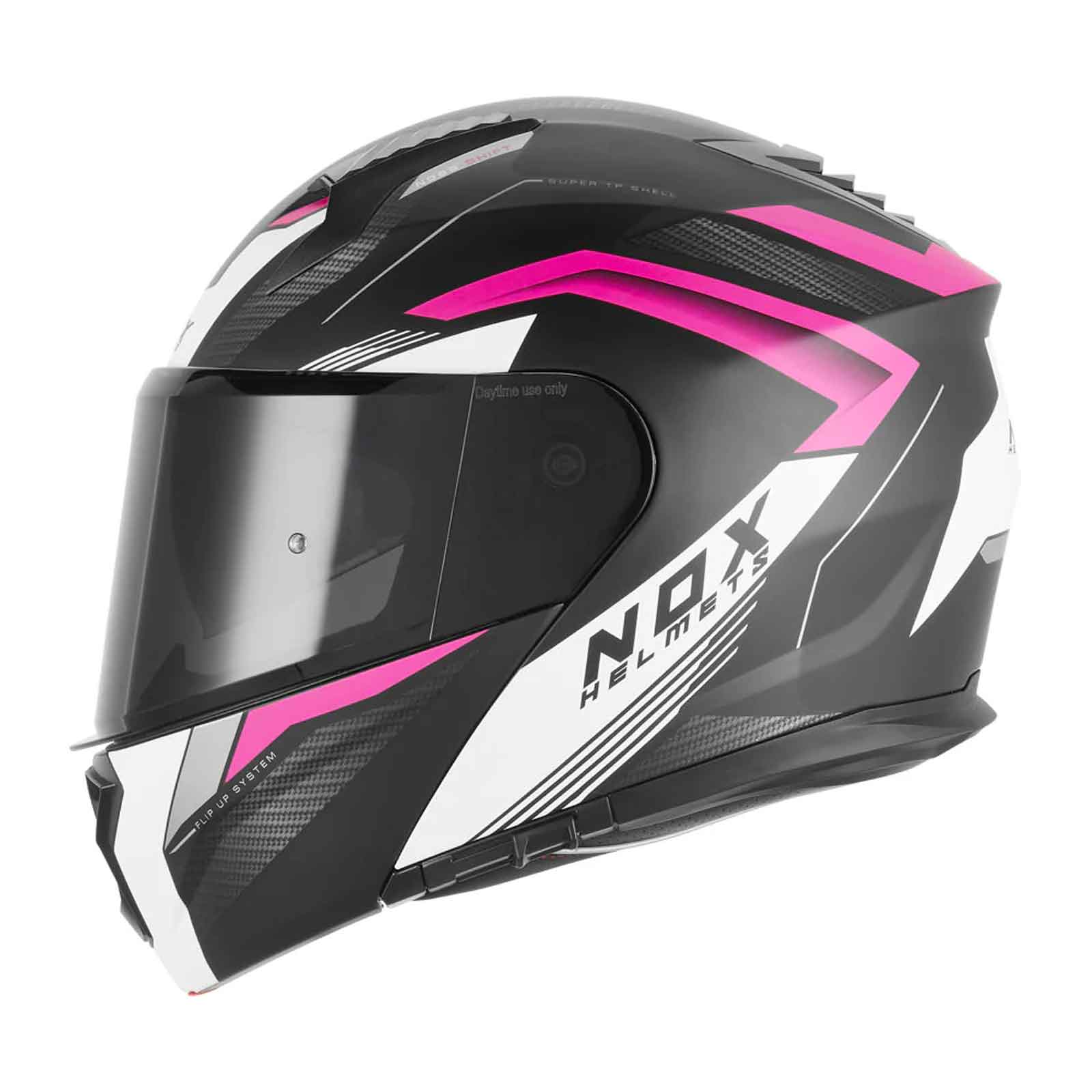 Casco Modular NOX N968 Shift Rosa / Blanco Imagen principal del producto