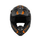 Casco CGM 367G Motocross Negro Naraja