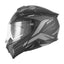 Casco Modular NOX  N967 Conquer Plateado / Negro