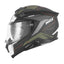 Casco Modular NOX N967 Conquer  Kaki / Naranja