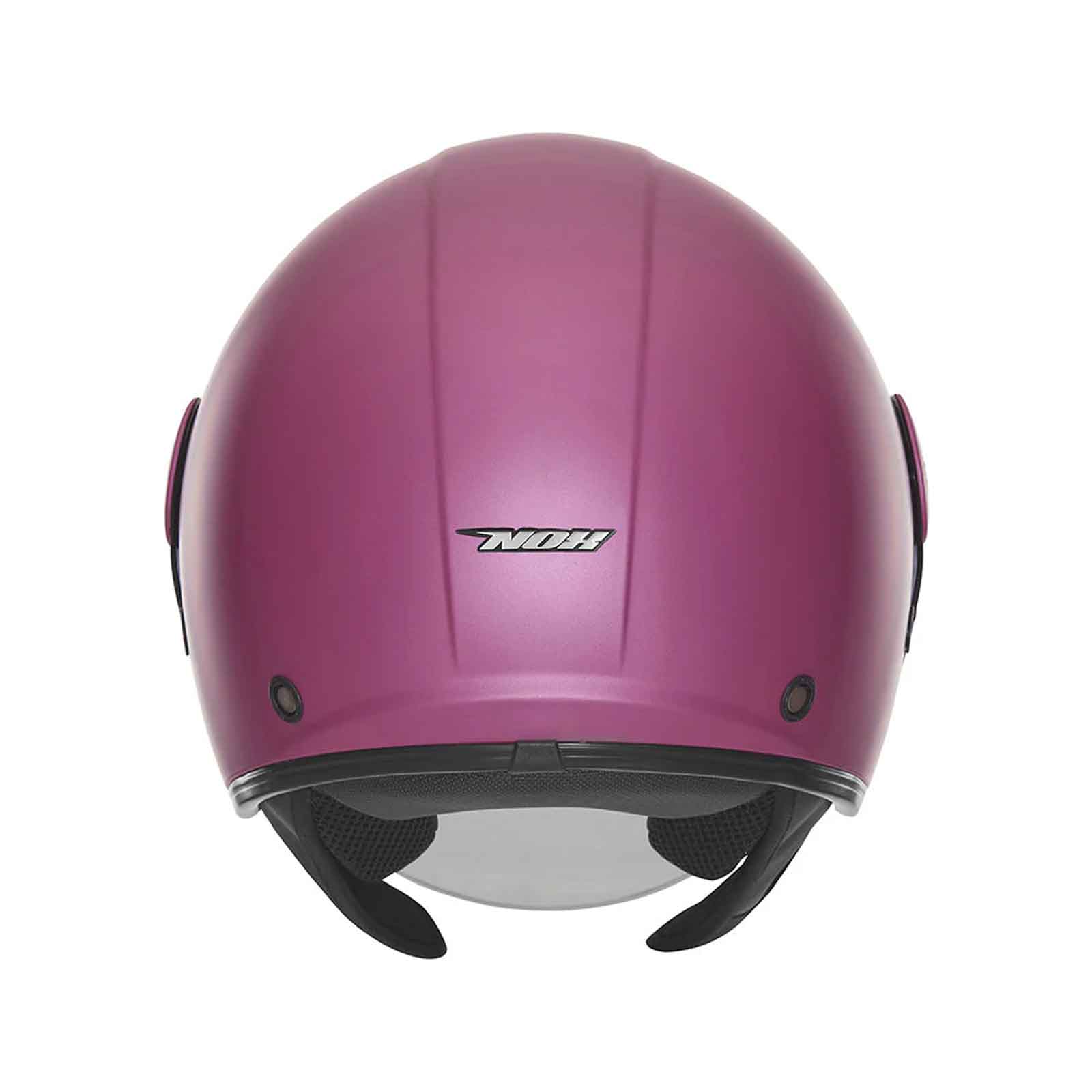 Casco jet NOX N182 fucsia