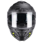 Nero Giallo fluo opaco 363S-