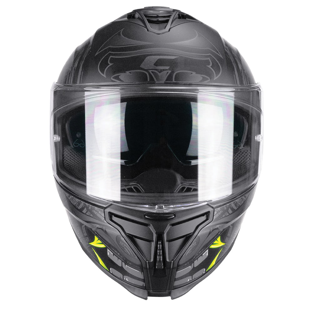 Nero Giallo fluo opaco 363S-