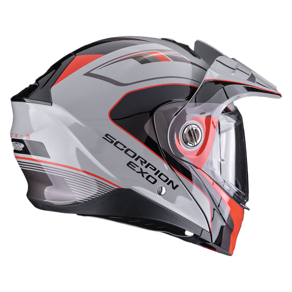 CASCO SCORPION ADX-2 KAMPS Grey-Red