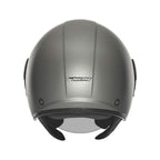 Casco jet NOX N182 titanio mate