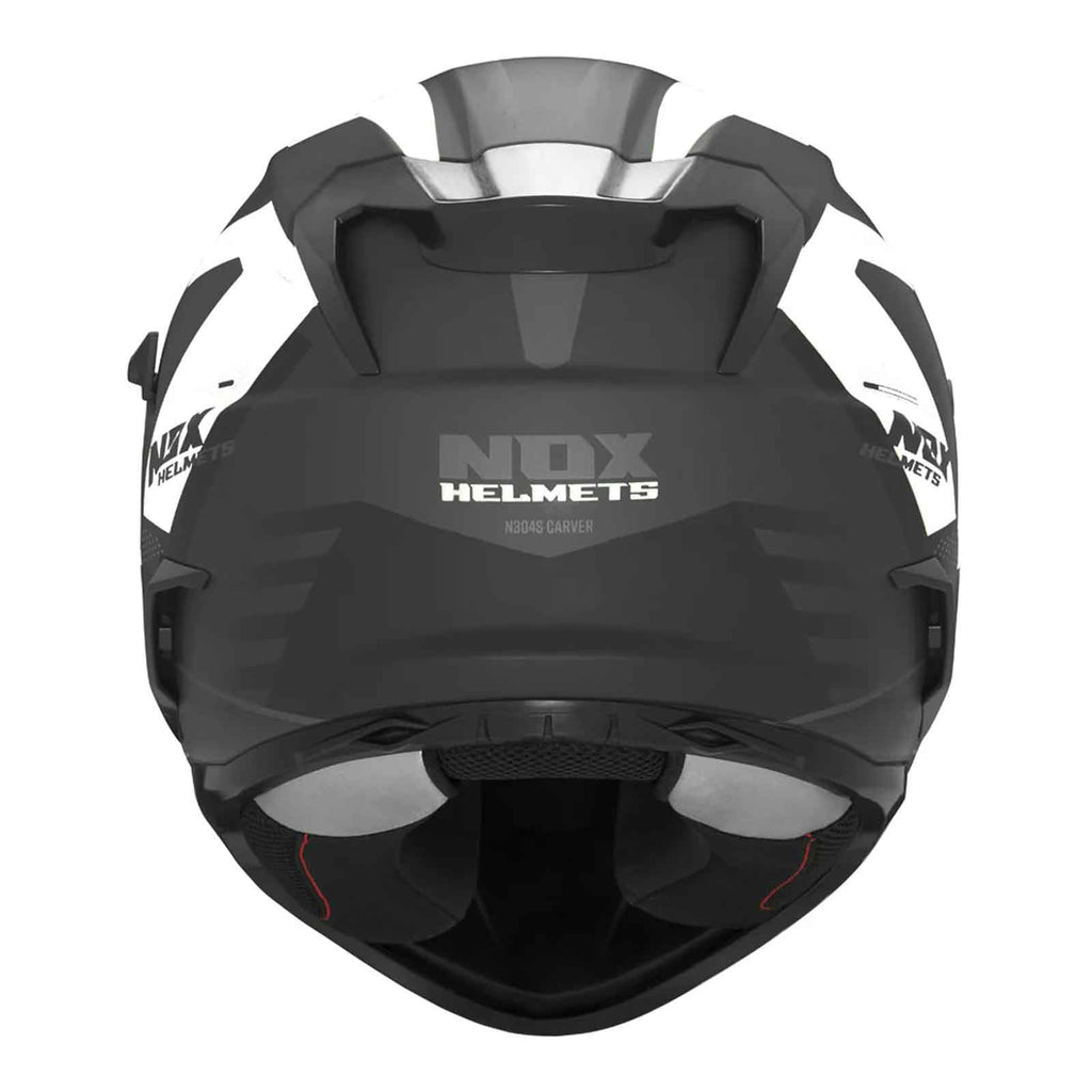 CASCO INTEGRAL REVO N304-S, NEGRO MATE Y AMARILLO