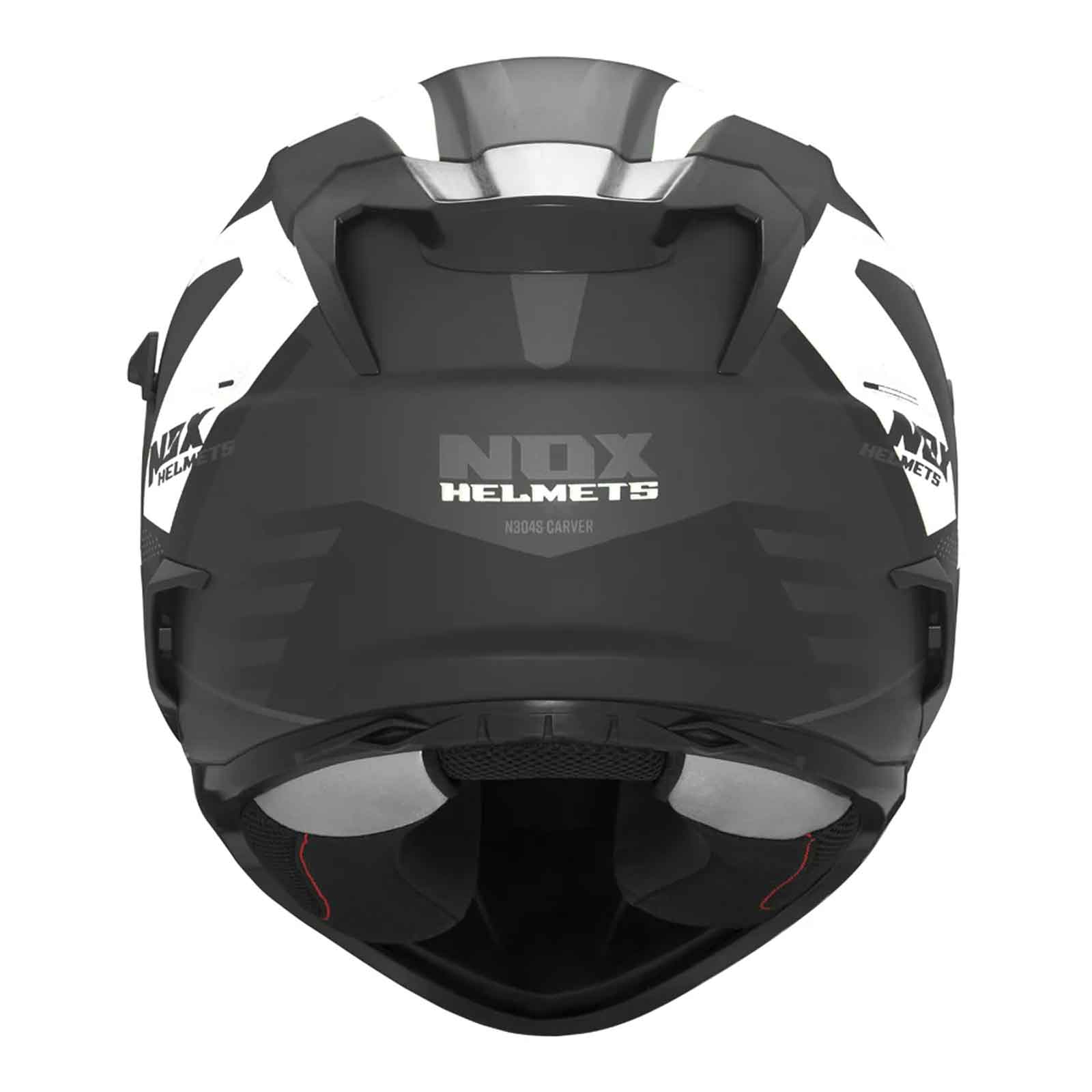 CASCO INTEGRAL REVO N304-S, NEGRO MATE Y AMARILLO