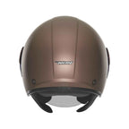 Casco jet NOX N182,  Bronce Mate