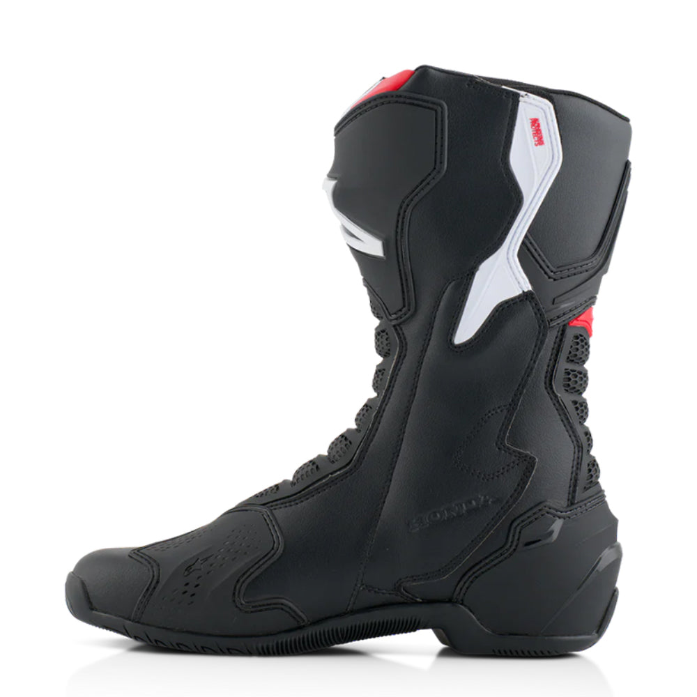 Botas Honda Smx-6 V3 Negro / Rojo Brillante / Blanco