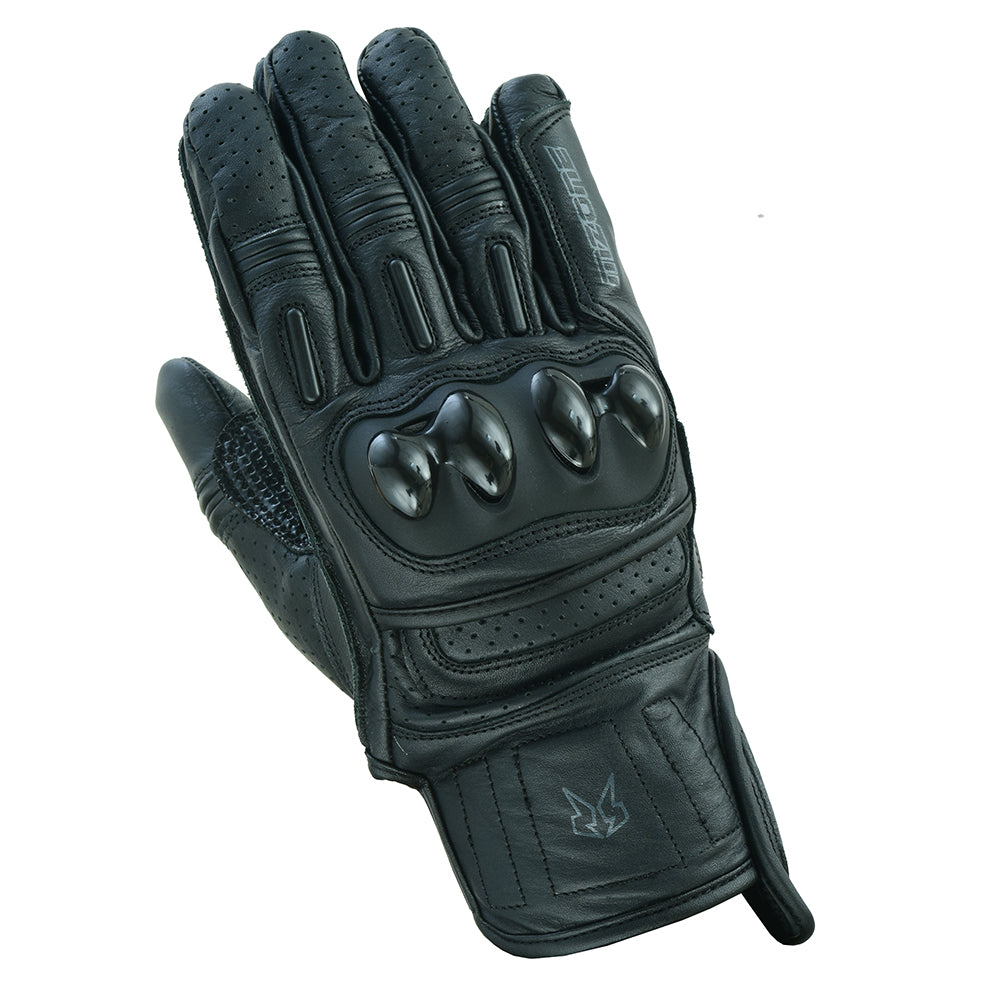 Guantes de Moto Mzone Rex Deportivos – Negro