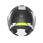 NOX N182 Casco Jet Redondo Negro Mate / Amarillo