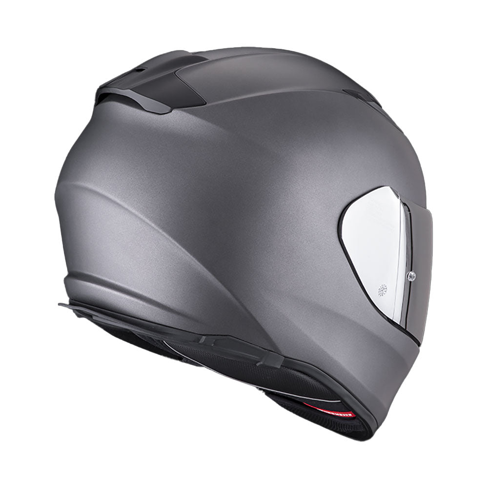 CASCO SCORPION EXO-491 SOLID ANTRACITA MATE