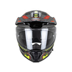 Casco CGM  Advanture 366T Neg Gris Rojo