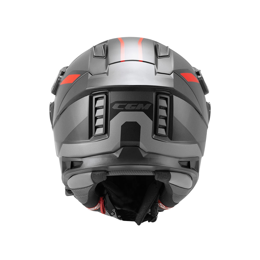 Casco CGM  Advanture 366G Neg Rojo