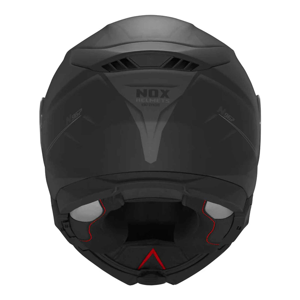 Casco Modular NOX N967 Conquer  Neg / Gris