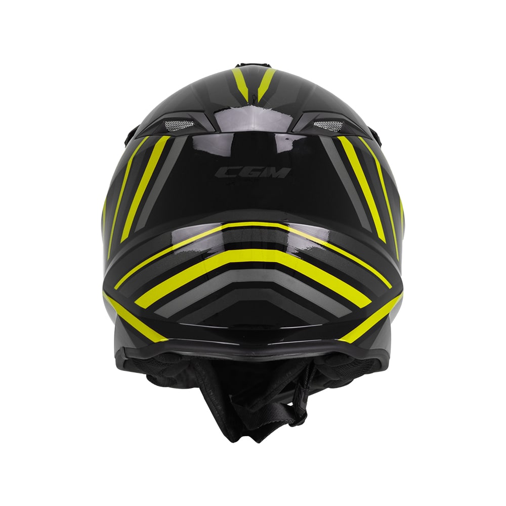 Casco CGM 367G Motocross Negro Flou