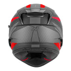 CASCO INTEGRAL REVO N304-S ROJO Y NEGRO