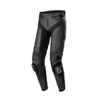 Pantalón de piel Alpinestars Missile V3 Negro / Negro