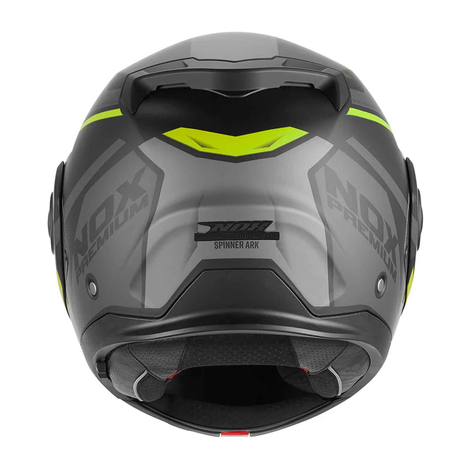 NOX Premium Casco Abatible Spinner ARK Negro Mate / Flou