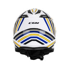 Casco CGM 367G Motocross Blanc Azul