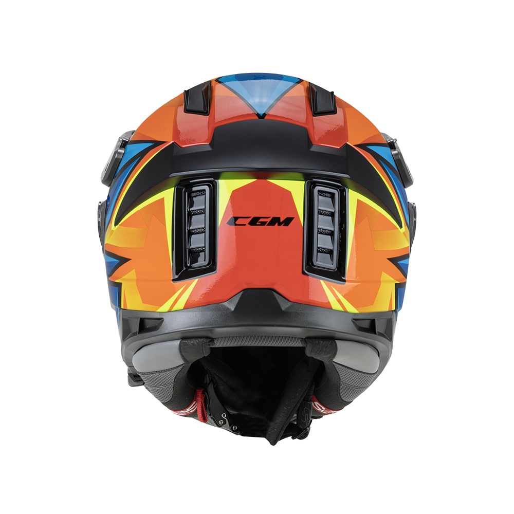 Blu Arancione Giallo fluo 366X