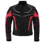 CHAQUETA DE MOTO TEXTILE MZONE VALECO NEGRO