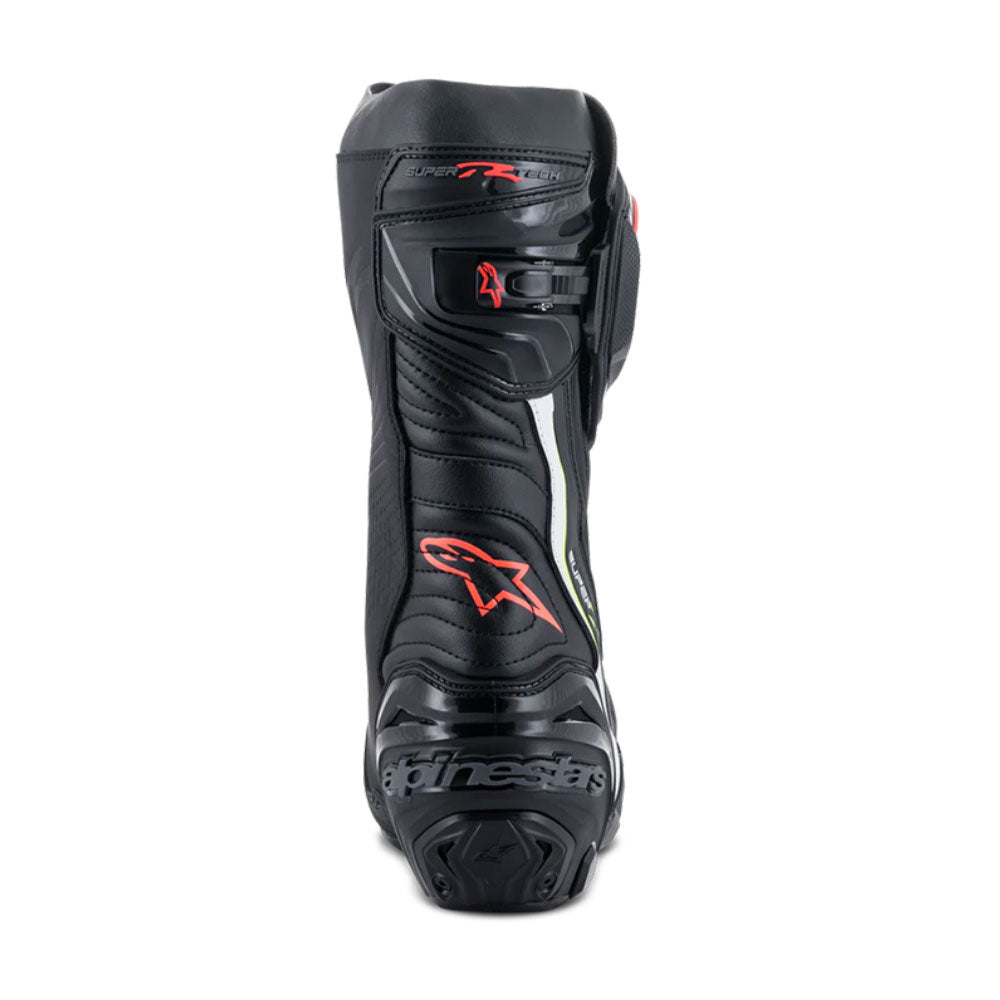 Botas Supertech R Negro Blanco Rojo Gripe Amarillo Gripe