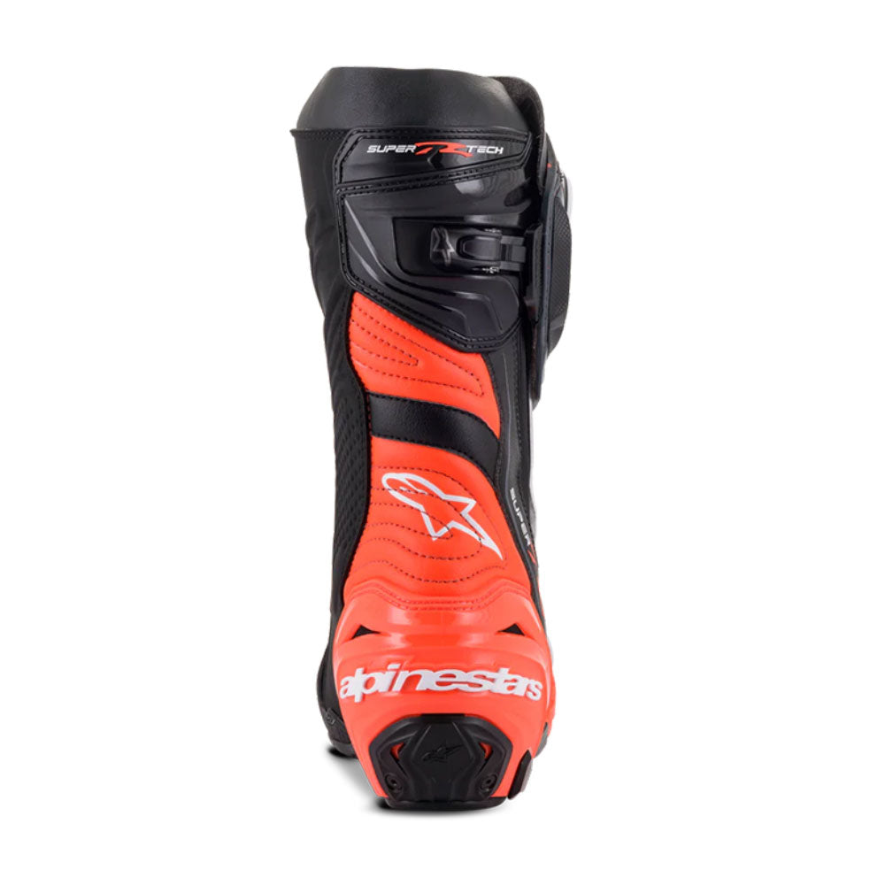 Botas Supertech R Negro Rojo Fluo Blanco Gris