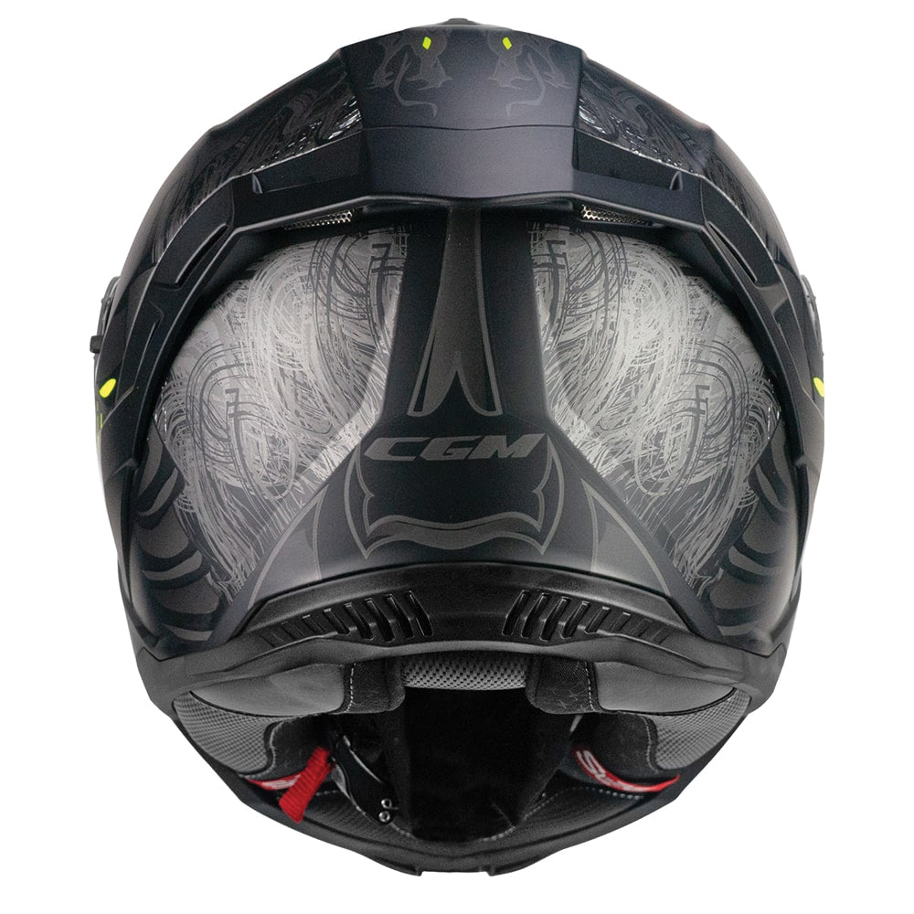 Nero Giallo fluo opaco 363S-