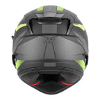 CASCO INTEGRAL REVO N304-S, NEGRO MATE Y AMARILLO