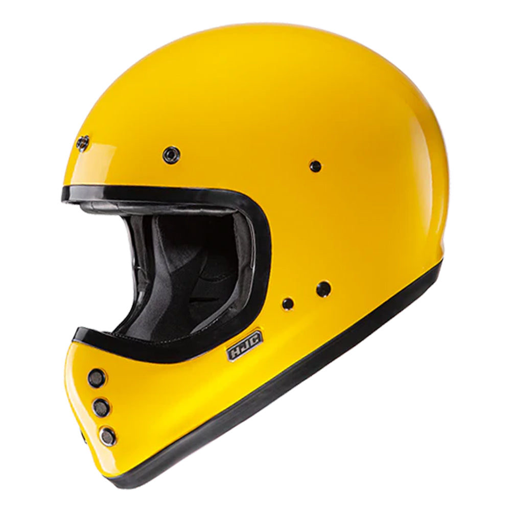 HJC CASCO V60 SOLID  INTEGRALES AMARILLO INTENSO