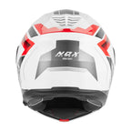 Casco Modular NOX N968 SHIFT Blanco / Rojo