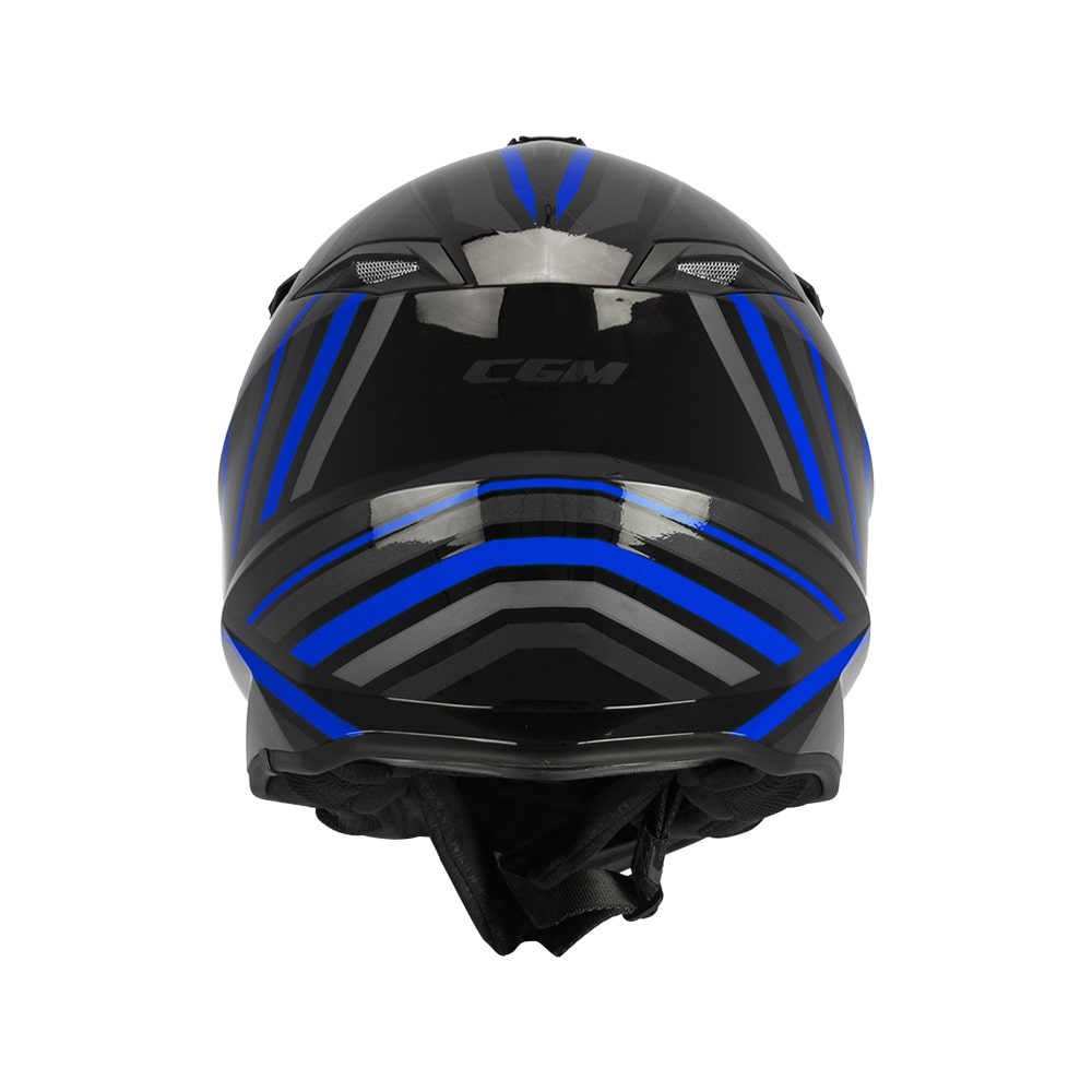 Casco CGM 367G Motocross Negro Azul