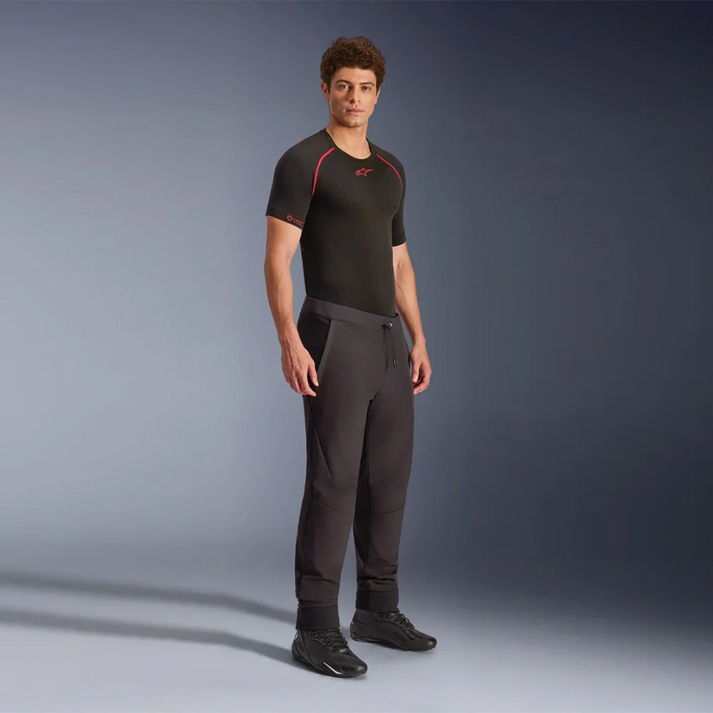 Pantalón Alpinestars Aeroshell Negro / Blanco