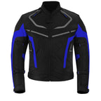 CHAQUETA DE MOTO TEXTILE MZONE VALECO NEGRO