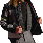 Chaqueta Textil Alpinestars Andes V4 Drystar Gris / Negro / Flou