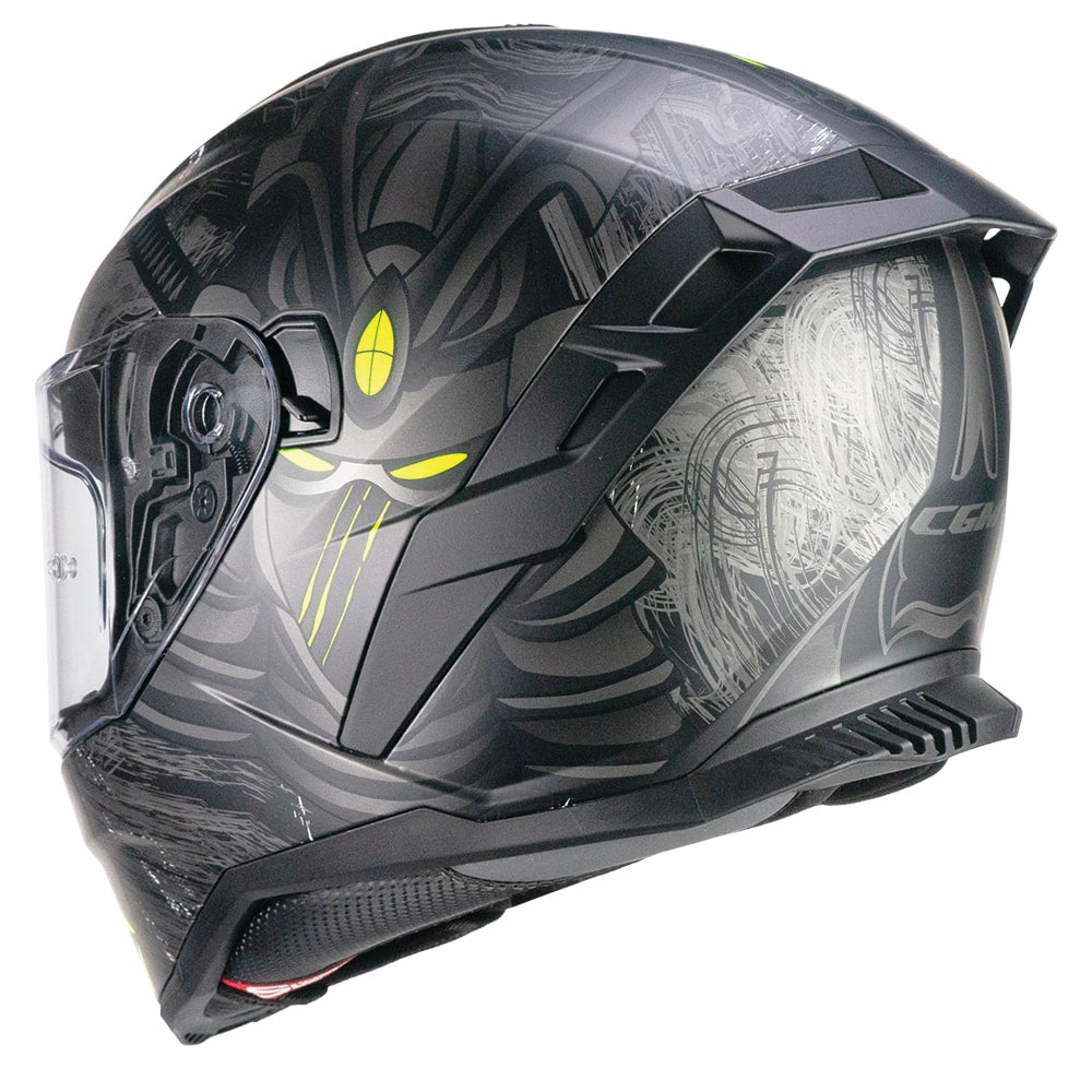 Nero Giallo fluo opaco 363S-