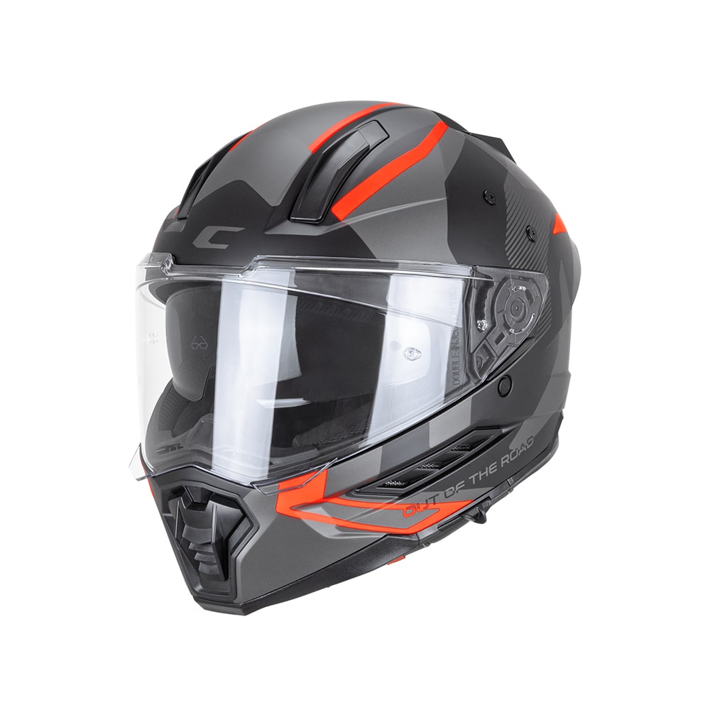 Casco CGM  Advanture 366G Neg Rojo