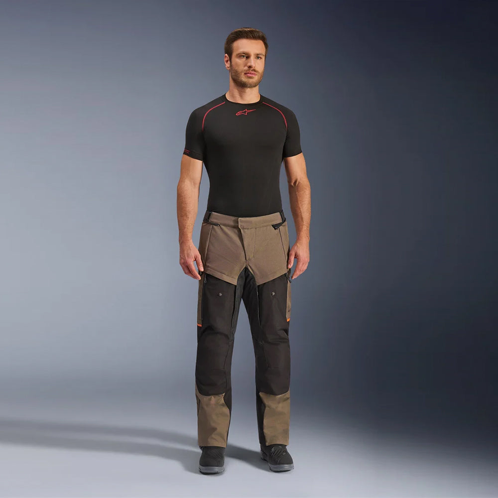 Pantalón de Moto Alpinestars Cusco Drystar® Marrón / Negro