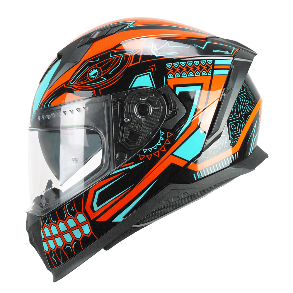 Nero Arancione Azzurro 311M