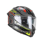 Casco CGM  Advanture 366T Neg Gris Rojo