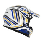Casco CGM 367G Motocross Blanc Azul