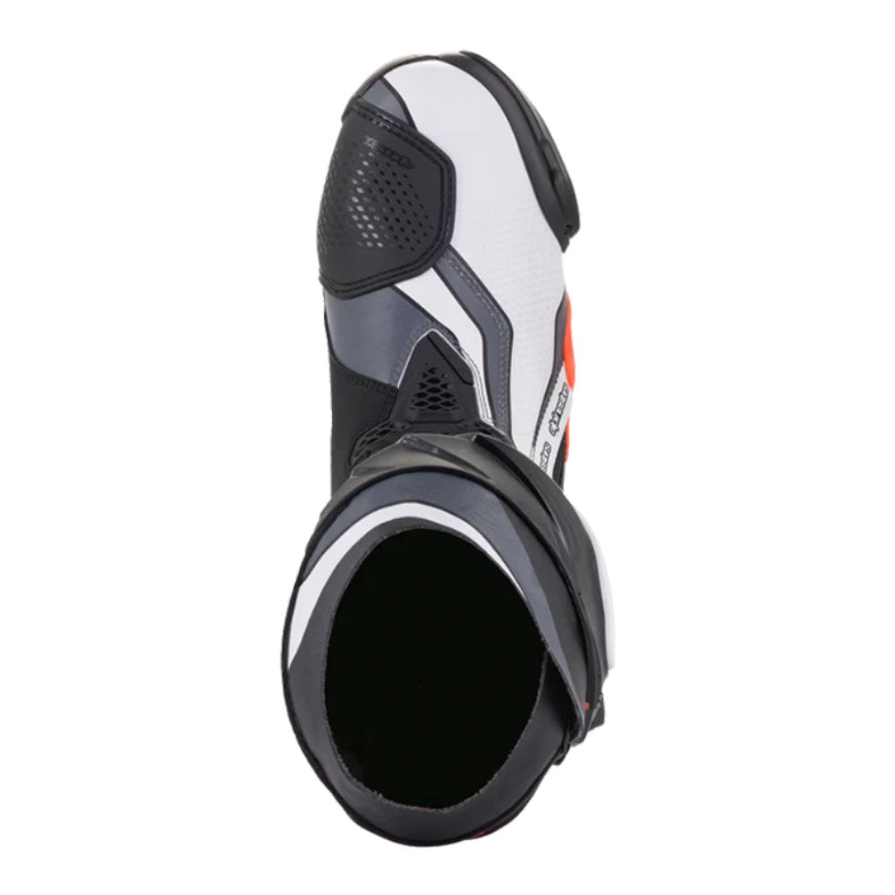 Botas Supertech R Negro Rojo Fluo Blanco Gris