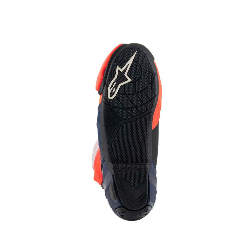 Botas Supertech R Vented MM93 Replica Rojo Fluo Azul Oscuro Negro