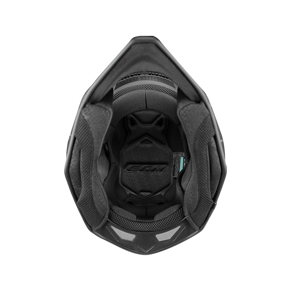 Casco CGM 367G Motocross Blanc Azul